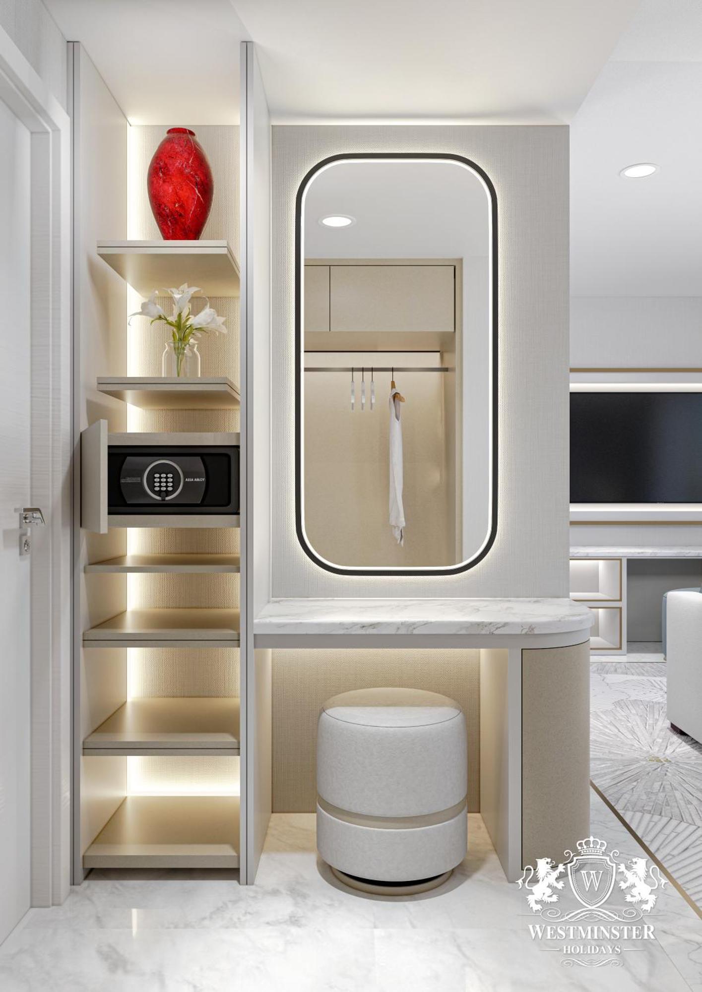 Westminster Dubai Mall Экстерьер фото A safe in a hotel room