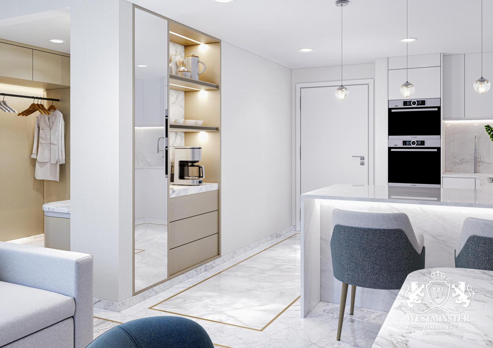Westminster Dubai Mall Экстерьер фото Interior of a typical apartment