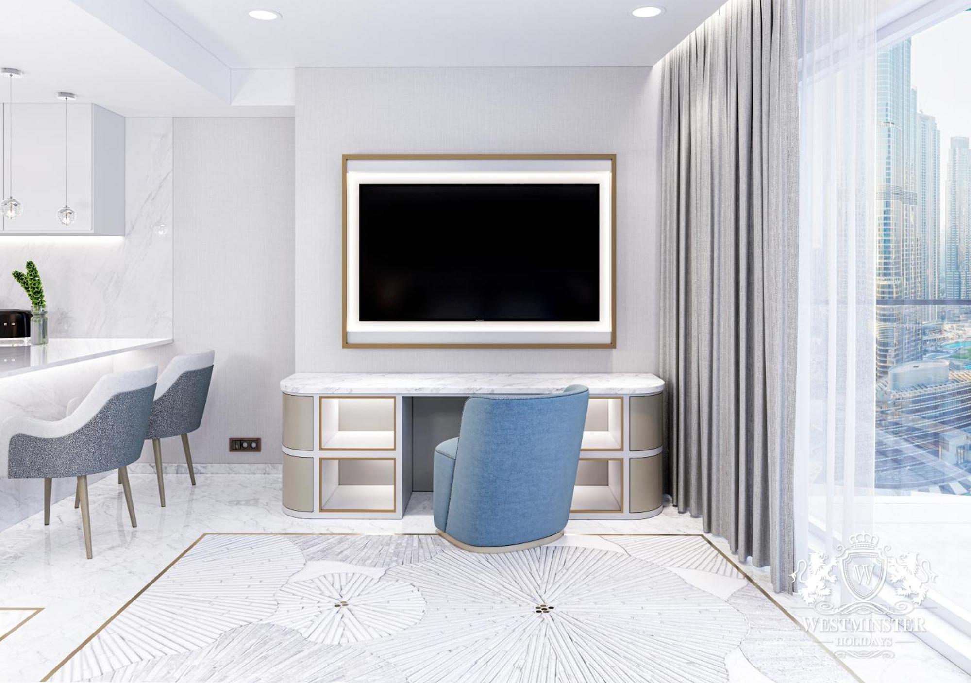 Westminster Dubai Mall Экстерьер фото The interior of a typical apartment